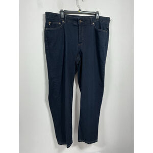 Womans Chaps Blue Denim Stretch Jeans 18W